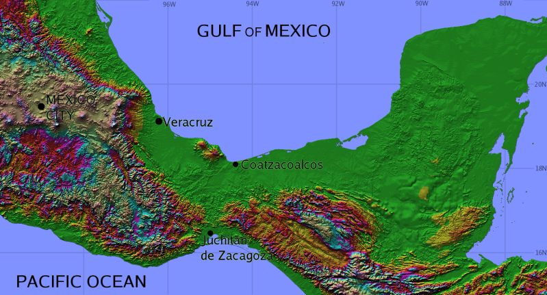 El proyecto Transístmico unirá el Pacífico con el Golfo de México / Wikimedia Commons
