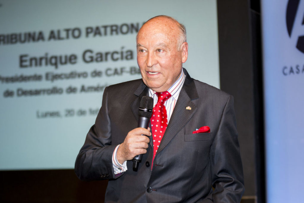 García marcó la diferencia en la CAF con su filosofía de mantenerse al margen de disputas políticas / Flickr: Casa de América 