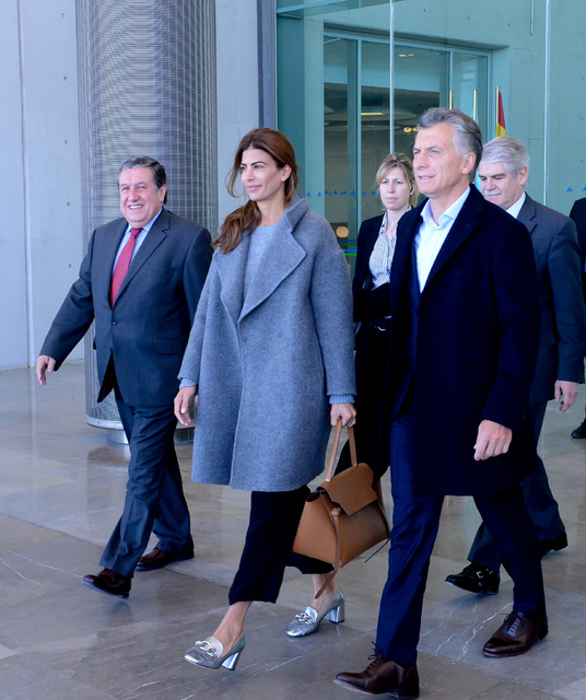 Macri aterrizó en Madrid pasadas las tres de la tarde / Foto: Presidencia de Argentina