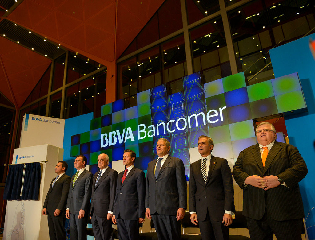 BBVA posee la banca comercial más importante de México / Flickr: Presidencia de la República Mexicana
