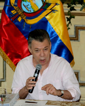 Santos aseguró que el cese es “una decisión responsable” / Flickr: Agencia de Noticias ANDES