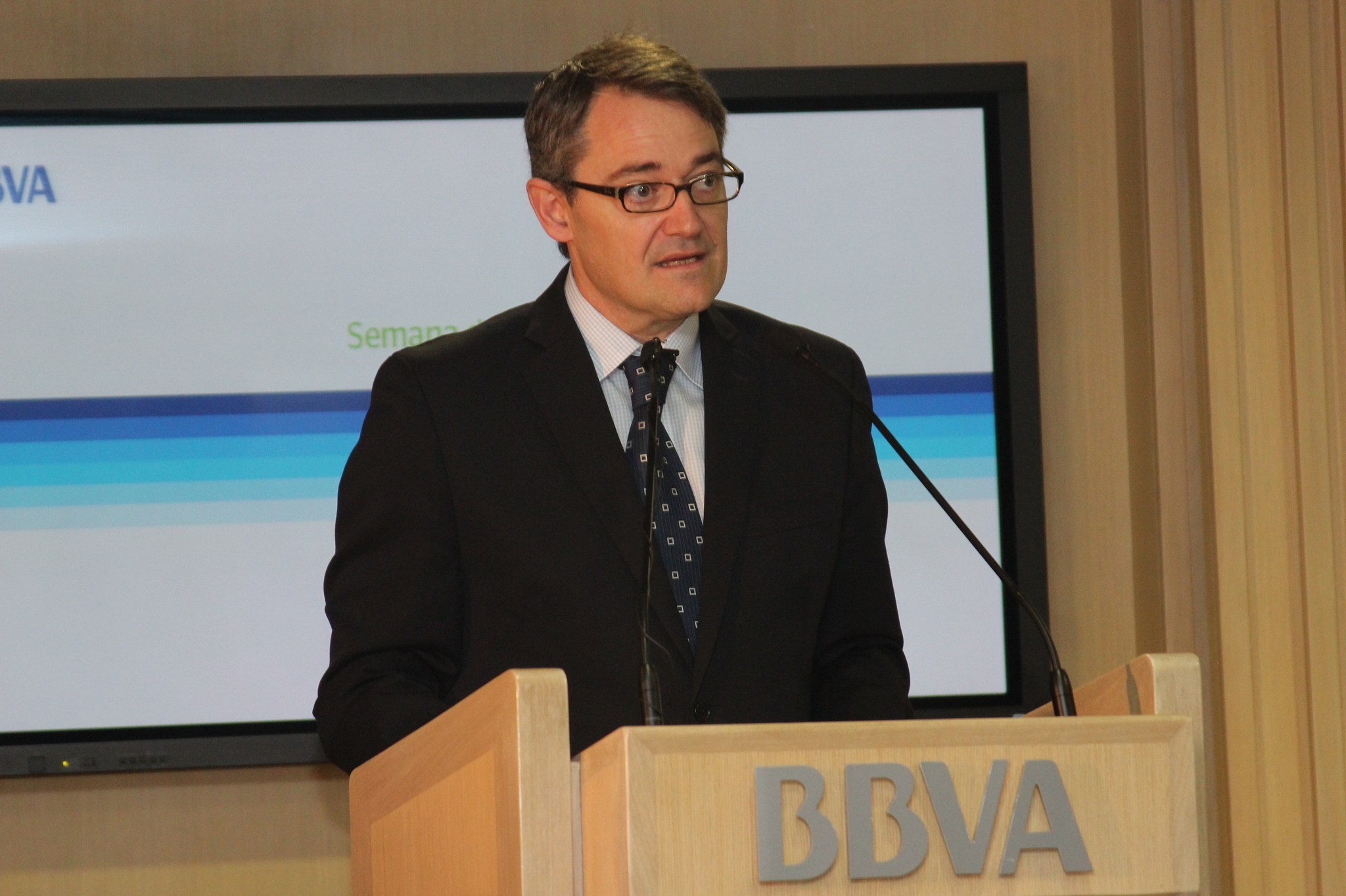 El presidente de BBVA Colombia no ve hoy razones para que el banco se marche del país / Flickr: Centro de Innovación BBVA