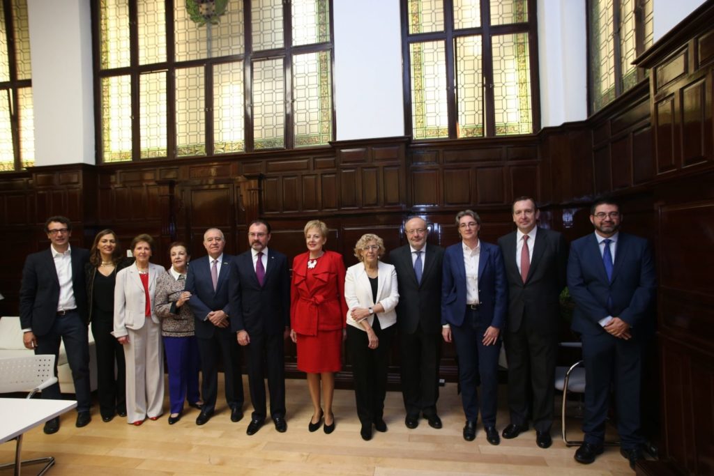La embajadora de México en Madrid ya adelantó que el inmueble se estrenará a finales de 2017 o principios de 2018 / Foto: Ayuntamiento de Madrid 
