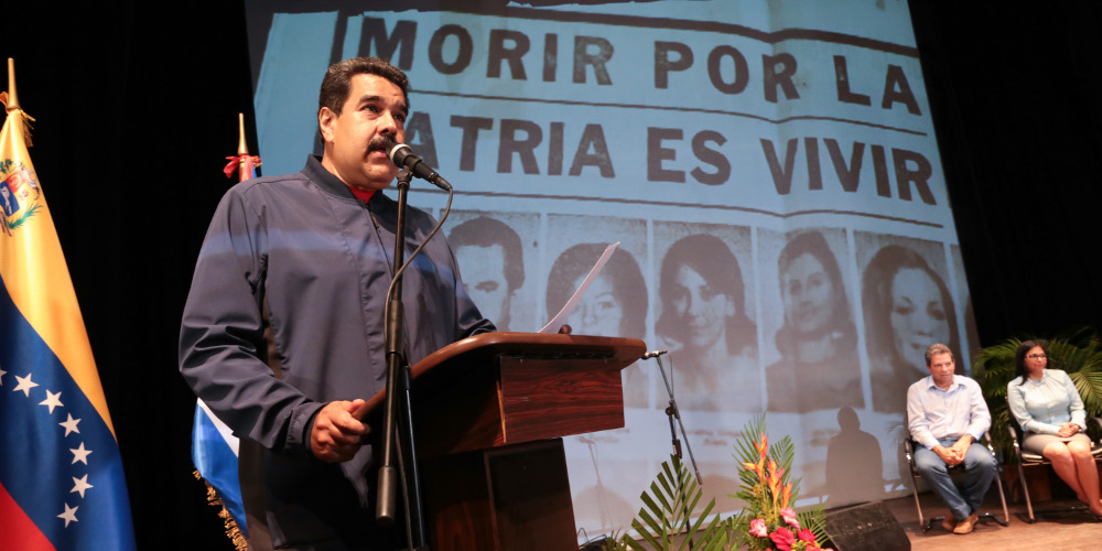 Nicolás Maduro, como ahora Lenín Moreno en Ecuador, recibió una herencia económica comprometida / Foto: nicolasmaduro.org.ve