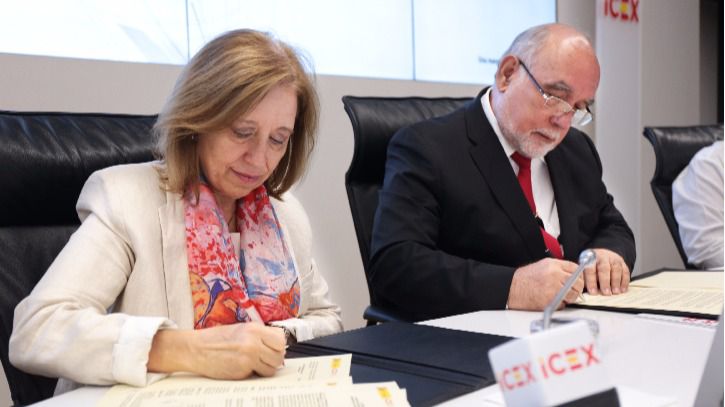 Poncela y Solórzano firmaron un Memorándum de Entendimiento para fortalecer las relaciones comerciales / Foto: ICEX