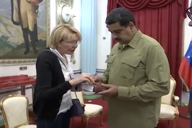 La fiscal general Luisa Ortega Díaz hoy está enfrentada abiertamente a Maduro / Foto: Wikipedia