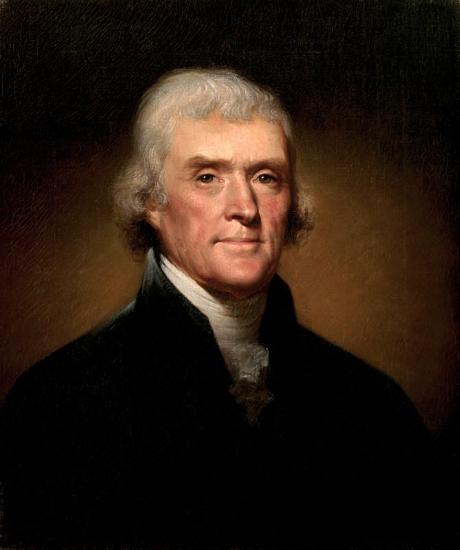 Thomas Jefferson escribió: “Prefiero una prensa sin gobierno a un gobierno sin prensa” / Foto: Wikimedia Commons