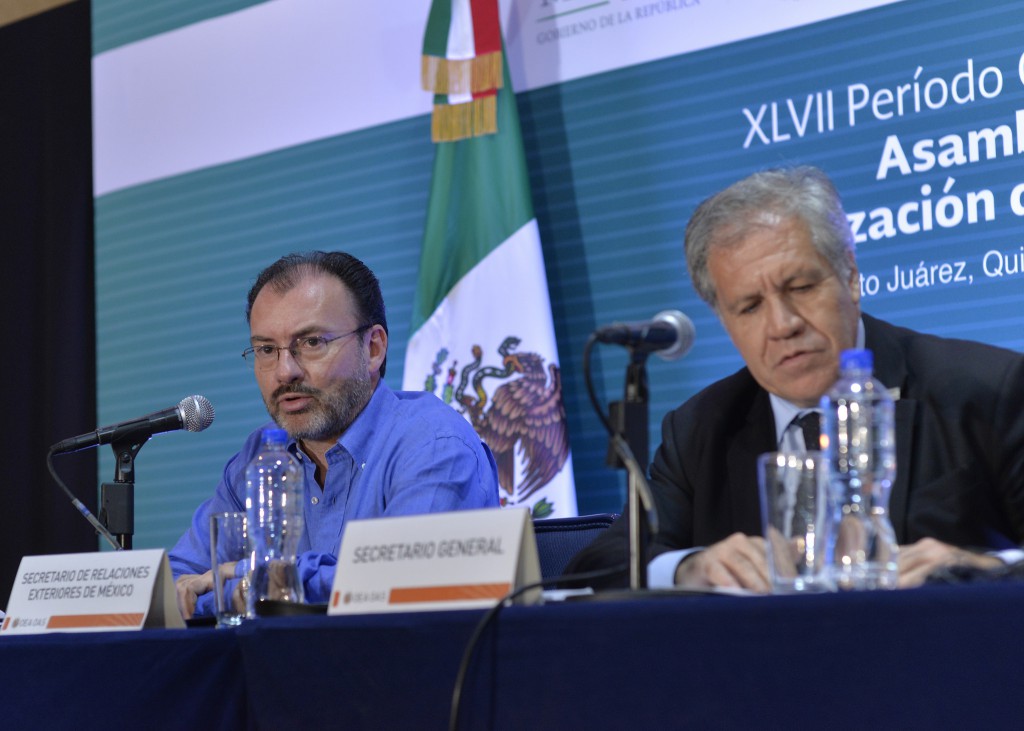 México expresó su deseo de que los resultados de la consulta en Venezuela “sean escuchados” / Flickr: OEA 