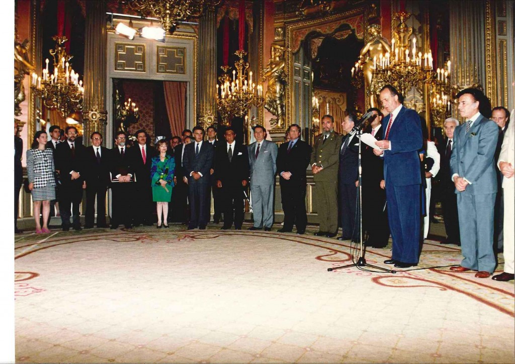 El rey Juan Carlos presidió la inauguración de la Casa de América en 1992 / Foto: Casa de América