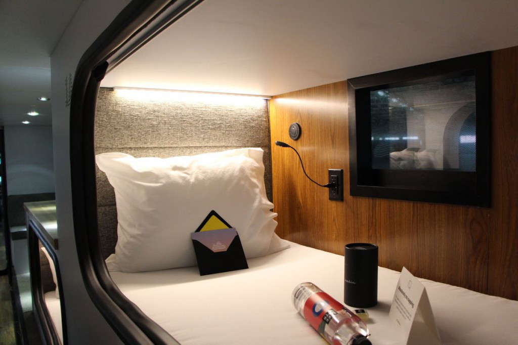 Las habitaciones recuerdan los hoteles casullas de Japón / Foto: BusinessInsider
