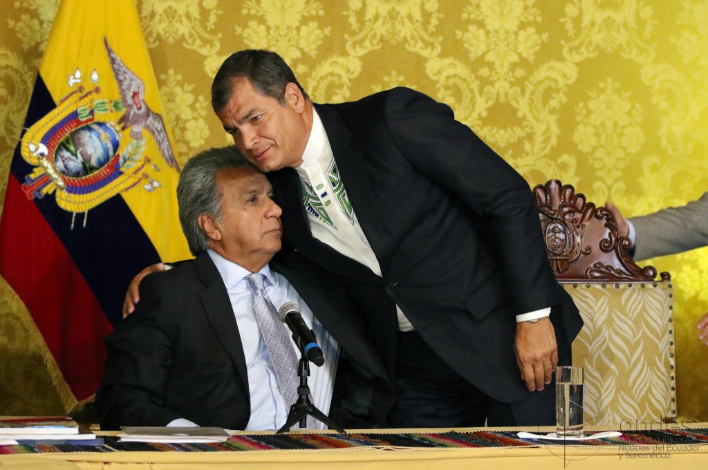 Correa ha tildado a Moreno de “mediocre” y “desleal” / Flickr: Agencia de Noticias ANDES 