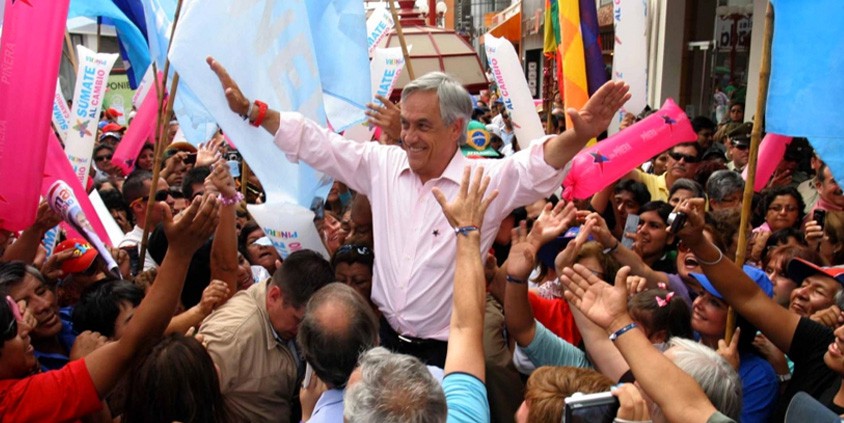 Piñera no enamora y agobia como un niño inquieto / Foto: www.sebastianpinera.cl