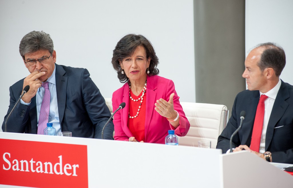 La presidenta Ana Patricia Botín compró Popular por un euro / Foto: Santander