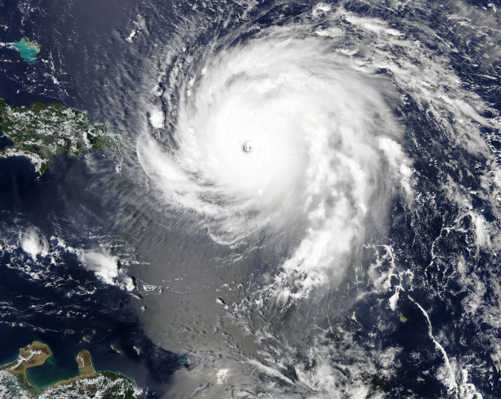 La devastación del huracán Irma amenaza al corazón de la economía caribeña / Foto: NASA