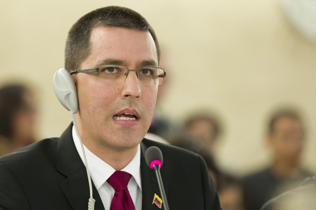 El Gobierno de Francia presiona al canciller venezolano Jorge Arreaza con sanciones europeas / Flickr: UN Geneva