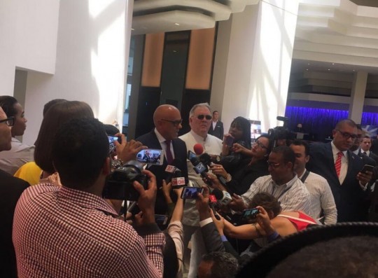 Jorge Rodríguez: “Estamos en un momento estelar para acercarnos a un acuerdo definitivo” / Foto: PSUV
