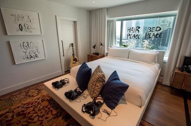 La suite ‘John y Yoko’ estará disponible a finales de este año / Foto: Fairmont Queen hotel