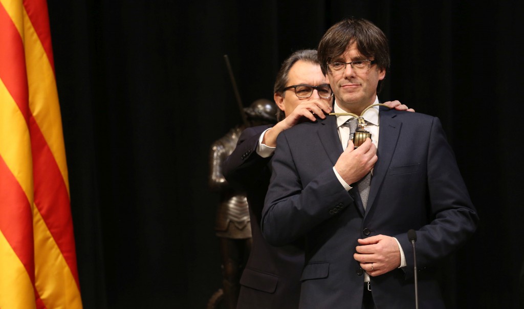 El antecesor de Puigdemont, Artur Mas, fue inhabilitado por la Justicia debido al 9-N / Wikimedia: Davidpar