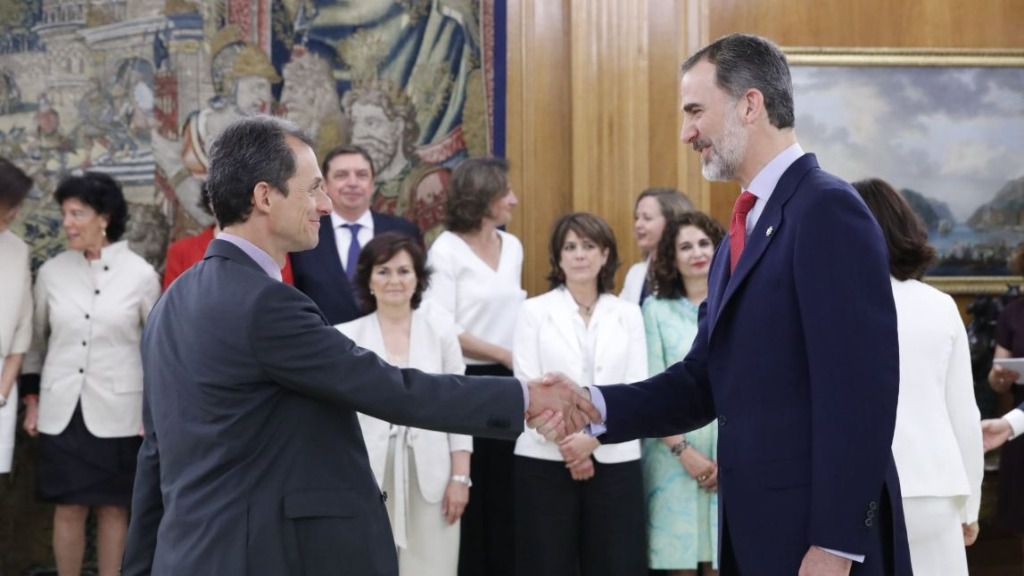 Duque es el nuevo ministro de Ciencia, Innovación y Universidades / Twitter: @CasaReal