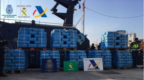 España incautó más de 11 toneladas en 2017 / Foto: Policía Nacional