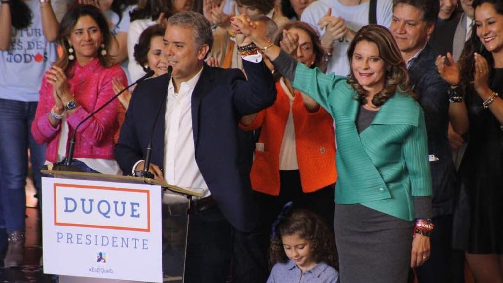 Duque venció las elecciones presidenciales de Colombia de este domingo / Twitter: @IvanDuque