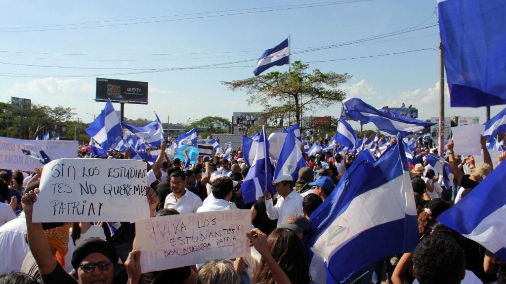 Las protestas en Nicaragua cumplen dos meses / Foto: @CosepNicaragua