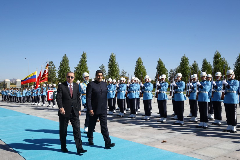 Erdogan es uno de los pocos aliados extranjeros que le quedan a Maduro / Foto: Presidencia de Turquía