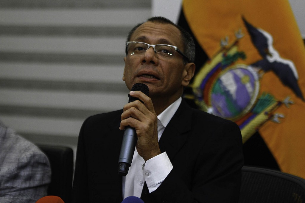 “Hay que recordar que el vicepresidente de Ecuador está preso” / Flickr: Presidencia Ecuador 