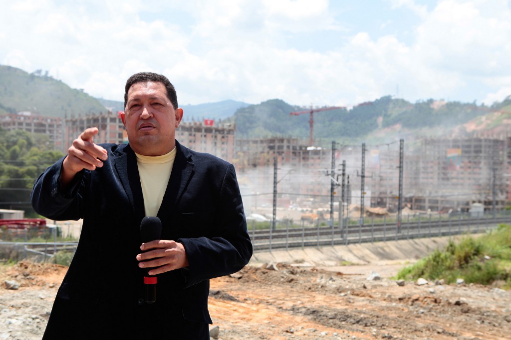 Resolver los problemas de suministro de agua era algo secundario para Chávez / Flickr: Hugo Chávez