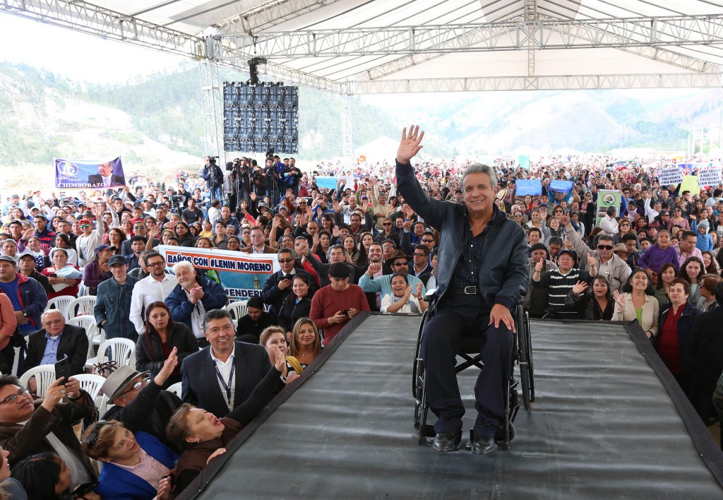 “El presidente Moreno siempre está pegado al diálogo” / Flickr: Presidencia Ecuador