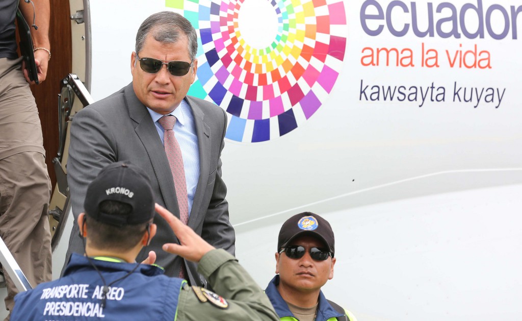 “Correa estaba obsesionado en reelegirse indefinidamente” / Flickr: Presidencia Ecuador 