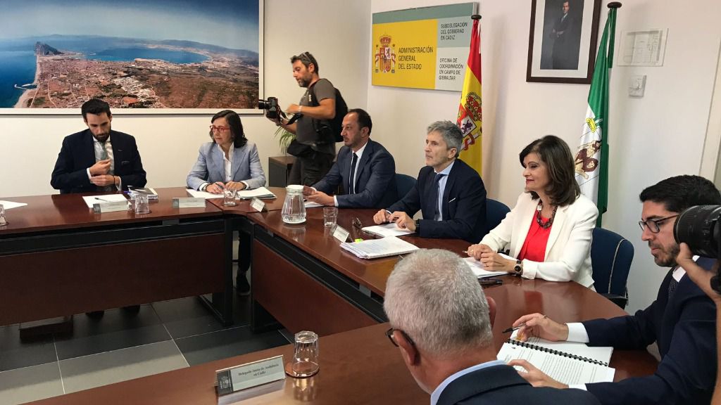 Fernando Grande-Marlaska visitó Cádiz en julio / Foto: Ministerio del Interior