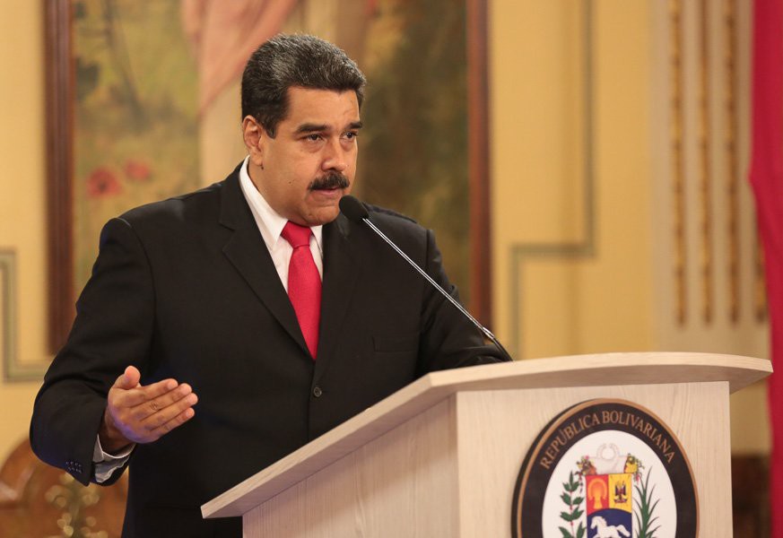 “Con la acusación contra Maduro sigue la estrategia del enemigo exterior” / Foto: Presidencia Venezuela
