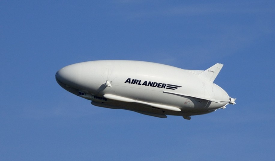 38.000 metros cúbicos de helio elevan a la aeronave / Foto: Hybrid Air Vehicles 