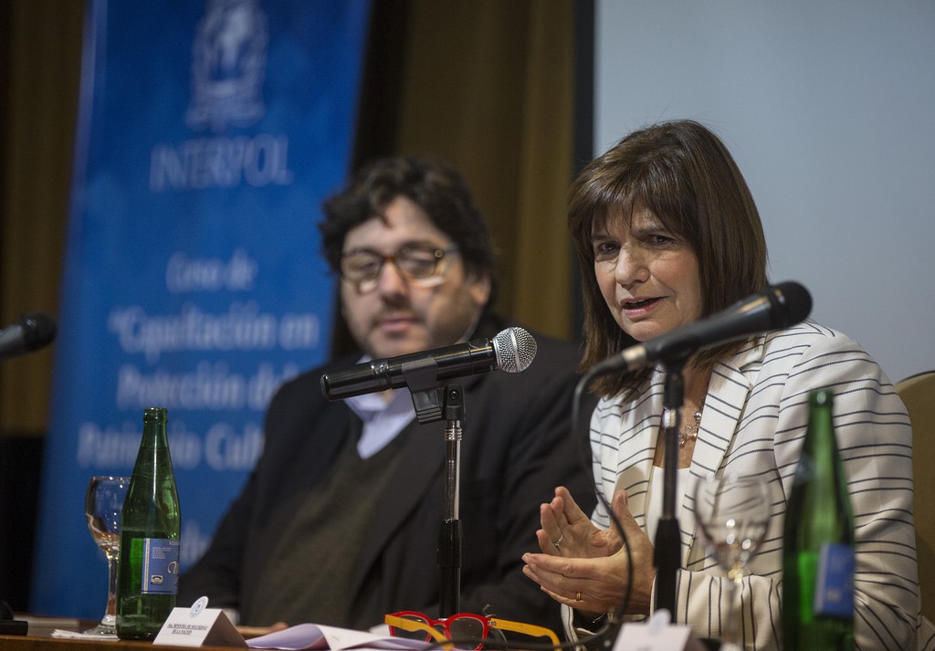 La ministra de Seguridad dice que ya cerraron la puerta a la impunidad / Foto: Gobierno de Argentina