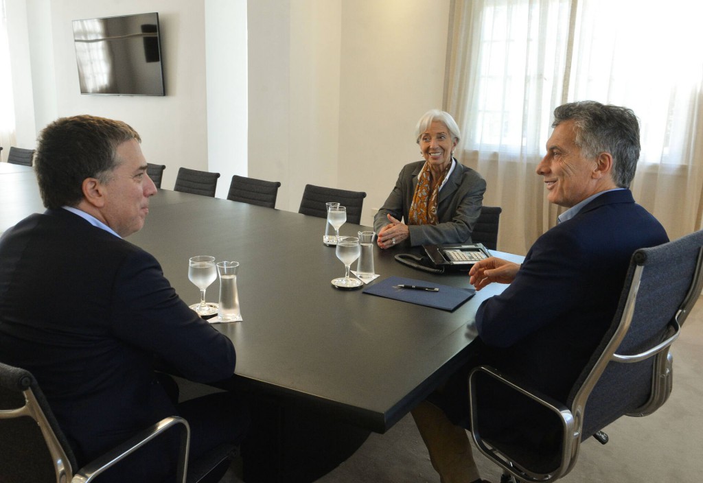 Macri no consiguió atajar el peso y acudió de nuevo al FMI / Foto: Casa Rosada