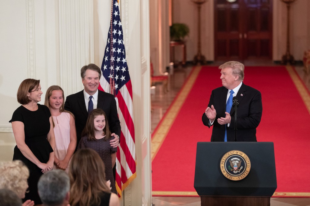 Trump ha insultado a una denunciante y respalda a Kavanaugh / Foto: Casa Blanca