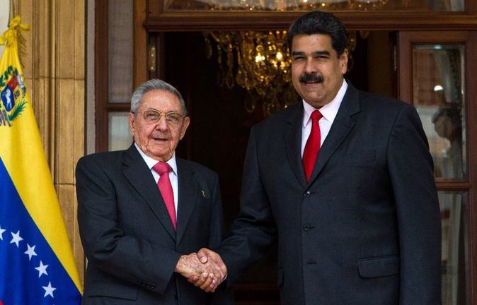 Maduro copia el discurso de Cuba al hablar de bloqueo financiero / Foto: EFE
