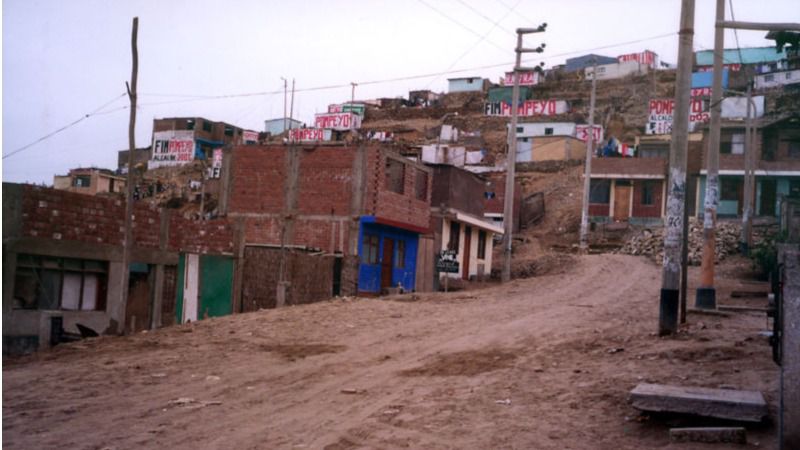 Pueblo joven en Lima / Foto: Håkan Svensson Xauxa