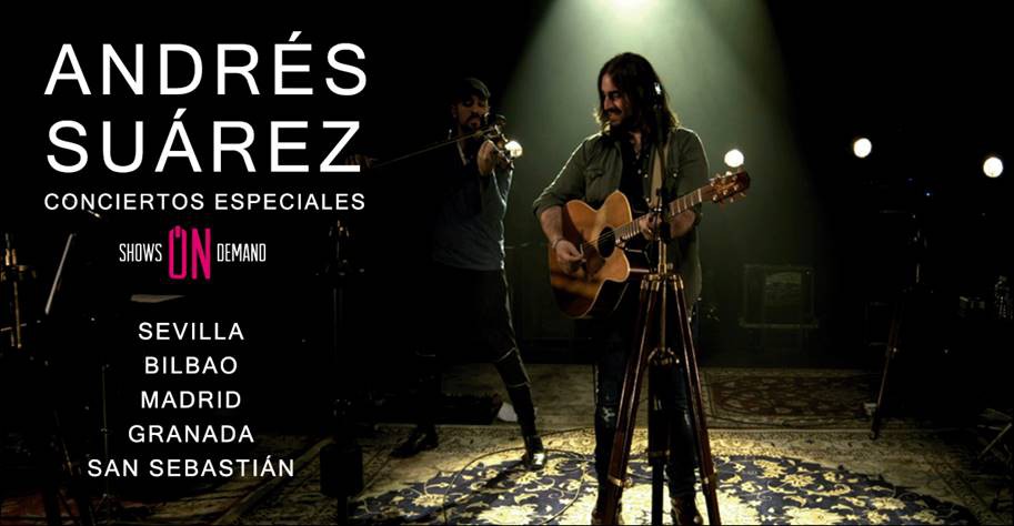 Sony ha utilizado los micros abiertos para promover la última gira de Andrés Suárez / Foto: Sony Music
