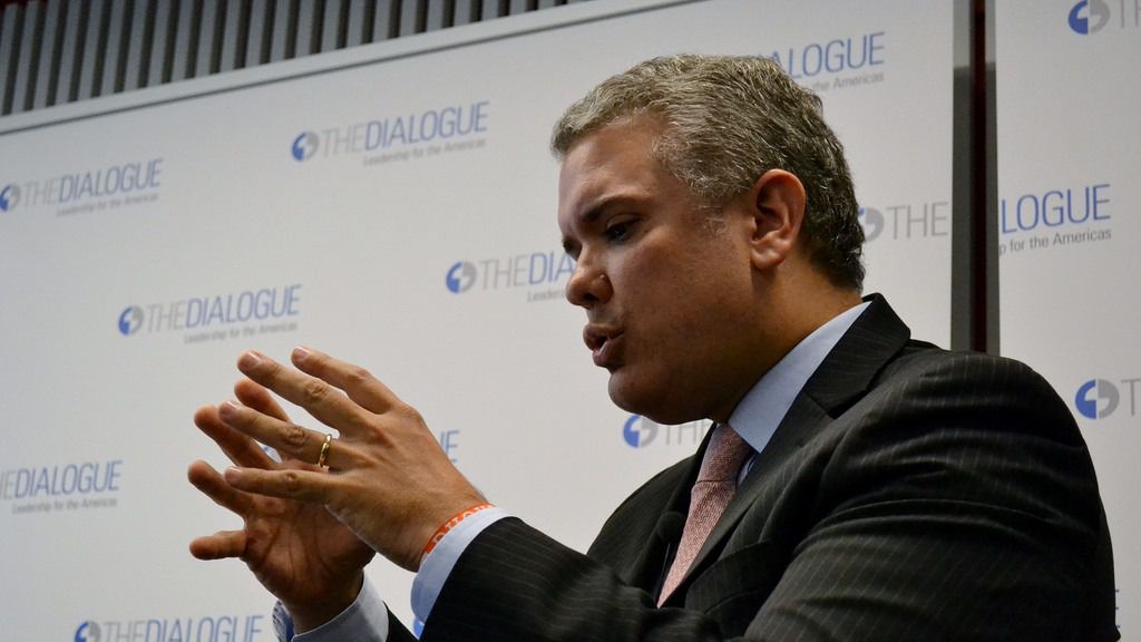 Duque insiste en la no intervención militar en Venezuela / Flickr: Diálogos Interamericanos