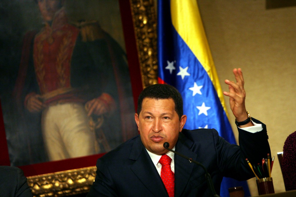 Hugo Chávez fue el gran protector de Alejandro Andrade / Foto: EFE