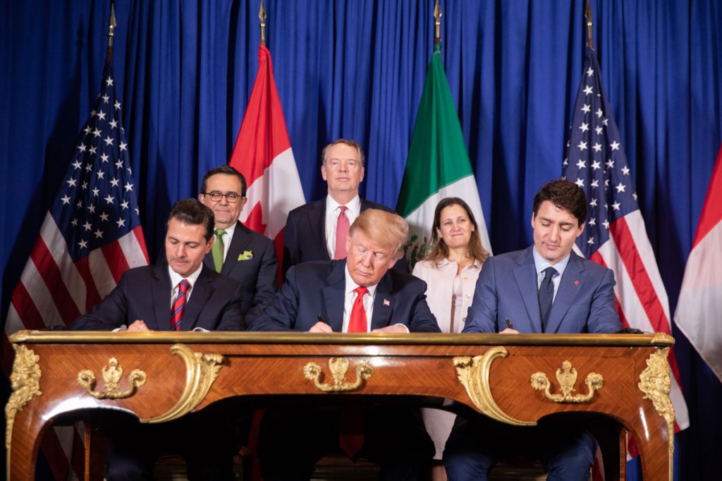 El nuevo acuerdo con México y Canadá es esencialmente idéntico al anterior / Foto: Wikipedia
