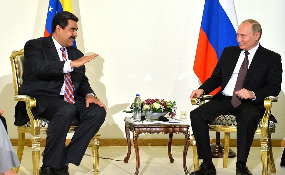 Maduro le pide ayuda financiera a Putin / Foto: President of Russia