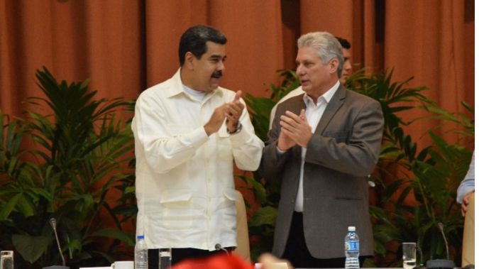 Maduro y Díaz-Canel sí están confrontados con Bolsonaro / Foto: Cancillería Vzla
