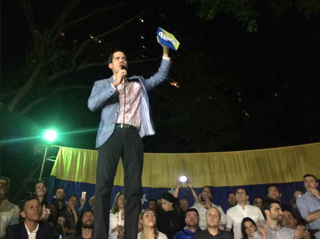 Guaidó ha despertado un entusiasmo que se percibía perdido / Foto: @juanguaido