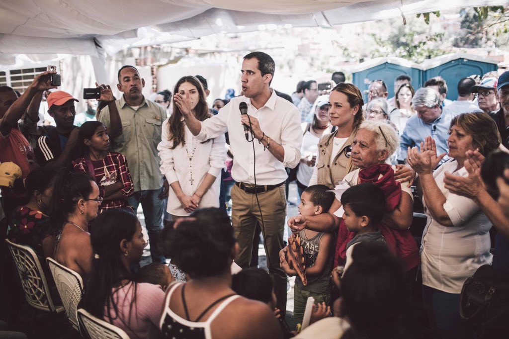 Guaidó le pide al pueblo que se movilice este martes / Foto: @jguaido