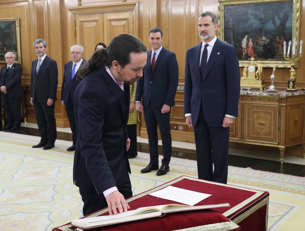 Pablo Iglesias tendrá muchísimo menos poder del que esperaba / Foto: Casa Real