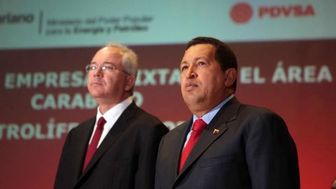 La corrupción en PDVSA comenzó con el propio Ramírez y Hugo Chávez / Foto: PDVSA