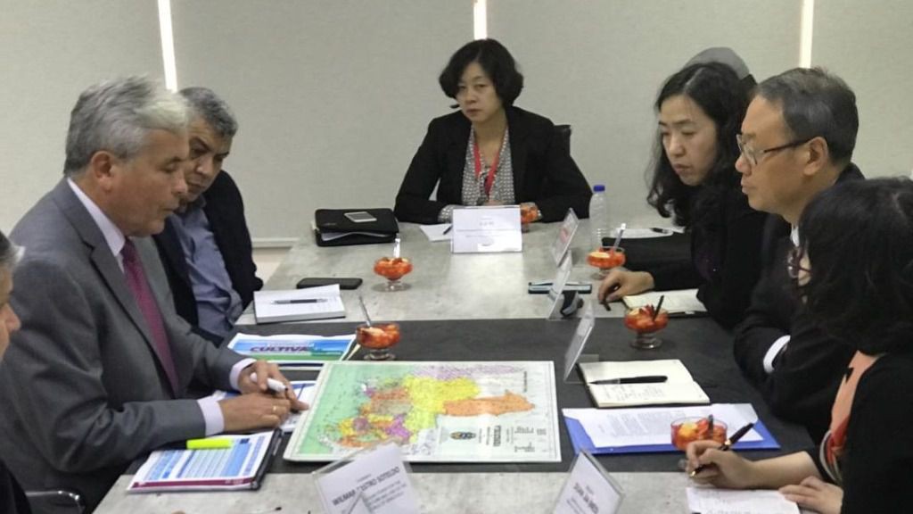 Una delegación del Banco de Desarrollo de China visitó Venezuela en 2018 / Foto: Cancillería